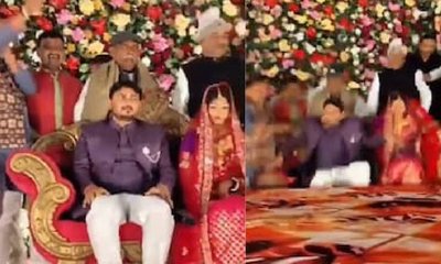 ವಿವಾಹ ಸಮಾರಂಭದಲ್ಲಿ ಏಕಾಏಕಿಯಾಗಿ ಕುಸಿದ ವೇದಿಕೆ!