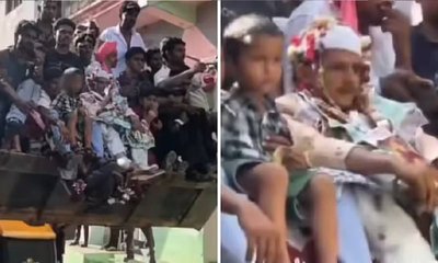 ಬುಲ್ಡೋಜರ್ ಏರಿ ಮದುವೆ ಮಂಟಪಕ್ಕೆ ಬಂದ ವರ: ವಿಡಿಯೊ ನೋಡಿ ನೆಟ್ಟಿಗರು ಕಿಡಿ