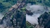 ಉತ್ತರಾಖಂಡದಲ್ಲಿ ಭೂಕುಸಿತ: ತೀವ್ರತೆ ನೋಡಿ ಬೆಚ್ಚಿಬಿದ್ದ ನೆಟ್ಟಿಗರು