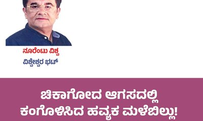 ಚಿಕಾಗೋದ ಆಗಸದಲ್ಲಿ ಕಂಗೊಳಿಸಿದ ಹವ್ಯಕ ಮಳೆಬಿಲ್ಲು !