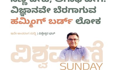 ವಿಜ್ಞಾನವೇ ಬೆರಗಾಗುವ ಹಮ್ಮಿಂಗ್‌ ಬರ್ಡ್‌ ಲೋಕ