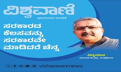 Vinayaka V Bhat Column: ಸರಕಾರದ ಕೆಲಸವನ್ನು ಸರಕಾರವೇ ಮಾಡಿದರೆ ಚೆನ್ನ