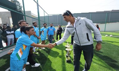 ಬೆಂಗಳೂರು ಕ್ಯಾಂಪಸ್‌ನಲ್ಲಿ ಹೊಸ ಅತ್ಯಾಧುನಿಕ ಕ್ರೀಡಾ ಸೌಲಭ್ಯಕ್ಕೆ ಚಾಲನೆ