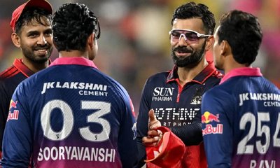 ʼಡಿಯರ್ ವೈಭವ್ʼ; ಸೂರ್ಯವಂಶಿಯನ್ನು ಕೊಂಡಾಡಿದ ವಿರಾಟ್‌ ಕೊಹ್ಲಿ