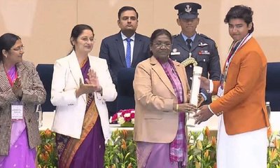 ವೈಭವ್ ಸೂರ್ಯವಂಶಿಗೆ ರಾಷ್ಟ್ರೀಯ ಬಾಲ ಪುರಸ್ಕಾರ ಗೌರವ ಪ್ರದಾನ