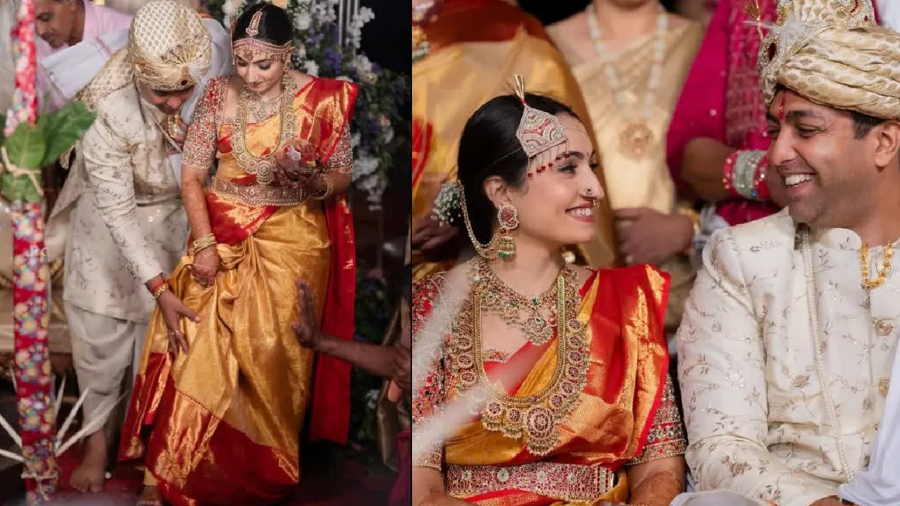 Vaishnavi Gowda:  ವಾಯುಸೇನಾಧಿಕಾರಿಯನ್ನು ವರಿಸಿದ ನಟಿ ವೈಷ್ಣವಿ ಗೌಡ; ವಿವಾಹದ ಫೋಟೋ ನೋಡಿ - Image 3