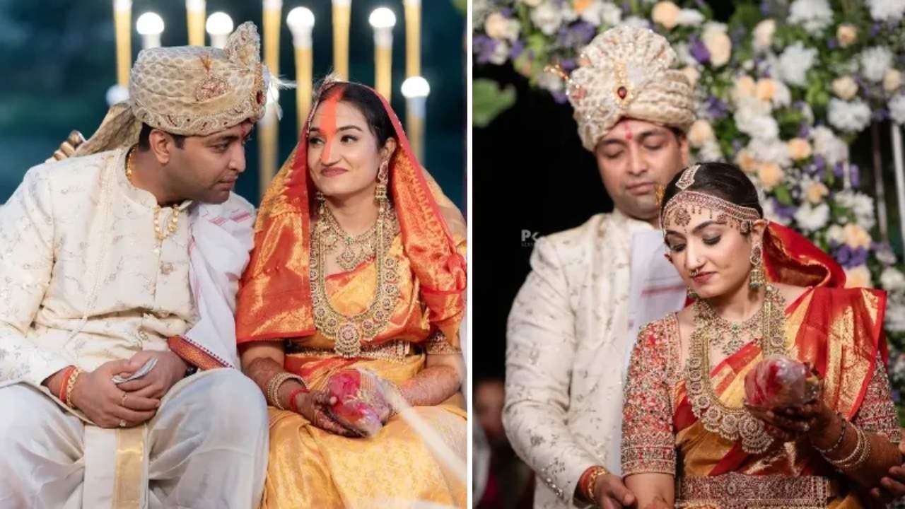 Vaishnavi Gowda: ಮದುವೆ ಸಂಭ್ರಮದ ಸುಂದರ ಕ್ಷಣ ಹಂಚಿಕೊಂಡ ವೈಷ್ಣವಿ ಗೌಡ: ಇಲ್ಲಿದೆ ಫೋಟೋಸ್