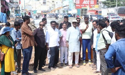 ವರ್ತೂರು-ಗುಂಜೂರು ರಸ್ತೆ ನಿರ್ಮಾಣಕ್ಕೆ ಲಿಂಬಾವಳಿ ಶ್ರಮ