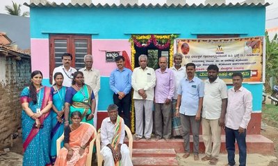 ಧರ್ಮಸ್ಥಳ ಗ್ರಾಮಾಭಿವೃದ್ಧಿ ಯೋಜನೆಯಿಂದ ವಾತ್ಸಲ್ಯ ಮನೆ ಹಸ್ತಾಂತರ