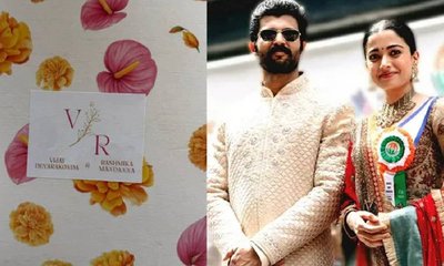 ರಶ್ಮಿಕಾ-ವಿಜಯ್ ದೇವರಕೊಂಡ ವೆಡ್ಡಿಂಗ್ ಕಾರ್ಡ್ ಲೀಕ್!