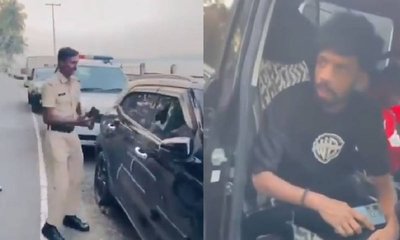 ಕಾರಿನ ಗಾಜು ಒಡೆದ ಪೊಲೀಸರು: ವೈರಲ್ ವಿಡಿಯೊದ ಅಸಲಿಯತ್ತೇನು?