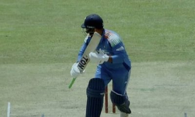 ಪಿಚ್‌ ಮಧ್ಯೆ ಓಡಿದ ವಿಪ್ರಜ್ ನಿಗಮ್; ಎದುರಾಳಿ ತಂಡಕ್ಕೆ 10 ರನ್‌ ಬೋನಸ್‌