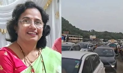 ಟ್ರಾಫಿಕ್‌ ಜಾಮ್‌ನಿಂದ ಆ್ಯಂಬುಲೆನ್ಸ್‌ನಲ್ಲಿಯೇ  ಮಹಿಳೆ ಸಾವು