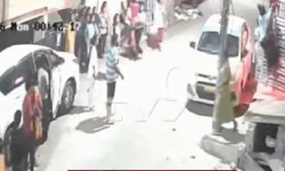 ಪಿಜಿಯಿಂದ ಹಾರಿ ಜೀವ ಉಳಿಸಿಕೊಂಡ ಯುವತಿಯರು, ವಿಡಿಯೋ ನೋಡಿ