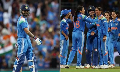 ಮಹಿಳಾ ತಂಡದ ವಿಶ್ವಕಪ್‌ ಗೆಲುವು ಸಂಭ್ರಮಿಸಿದ ವಿರಾಟ್‌ ಕೊಹ್ಲಿ