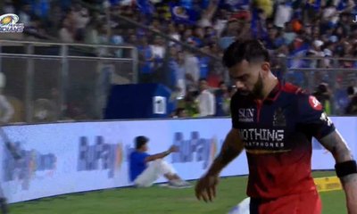 ಕೋಪದಲ್ಲಿ ಹೆಲ್ಮೆಟ್‌, ಗ್ಲೌಸ್‌ ಬಿಸಾಡಿದ ವಿರಾಟ್‌ ಕೊಹ್ಲಿ! ವಿಡಿಯೊ