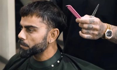 ಐಪಿಎಲ್‌ಗೂ ಮುನ್ನ ಹೊಸ ಹೇರ್‌ ಸ್ಟೈಲ್‌ನಲ್ಲಿ ಮಿಂಚಿದ ವಿರಾಟ್‌ ಕೊಹ್ಲಿ