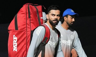 3 ವರ್ಷಗಳ ನಂತರ ಅಭ್ಯಾಸದ ಫೋಟೋಗಳನ್ನು ಹಂಚಿಕೊಂಡ ಕೊಹ್ಲಿ