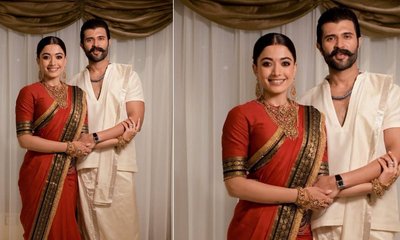 ರಶ್ಮಿಕಾ ಸೌಂದರ್ಯ ಹೆಚ್ಚಿಸಿದ ಮೈಸೂರು ಸಿಲ್ಕ್‌ ಸೀರೆ