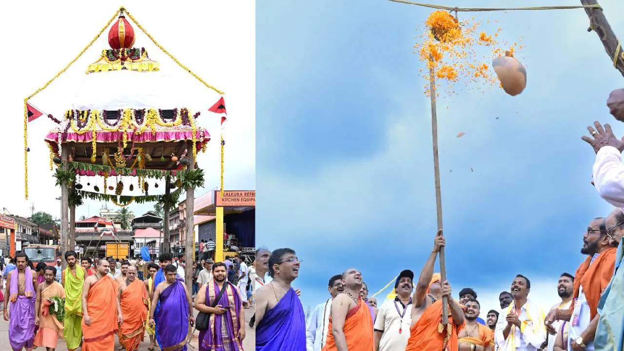 Vitla Pindi Mahotsav: ಕೃಷ್ಣನೂರು ಉಡುಪಿಯಲ್ಲಿ ಜನ್ಮಾಷ್ಟಮಿ, ಲೀಲೋತ್ಸವ ಸಂಭ್ರಮ; ಬಗೆ ಬಗೆಯ ವೇಷ, ಹುಲಿ ಕುಣಿತದ ವೈಭವಕ್ಕೆ ಮಾರುಹೋದ ಭಕ್ತರು - Image 2