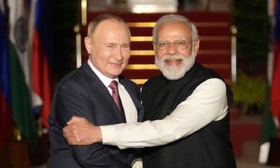 ಇಂದು ಸಂಜೆ ಭಾರತಕ್ಕೆ ಪುಟಿನ್‌ ಭೇಟಿ