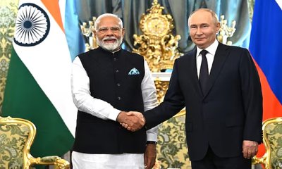 ಡಿ. 4 ಕ್ಕೆ ಭಾರತಕ್ಕೆ ರಷ್ಯಾ ಅಧ್ಯಕ್ಷ ಪುಟಿನ್‌ ಭೇಟಿ