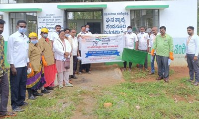 ಜಲ ಜನಜಾಗೃತಿ ಅಭಿಯಾನಕ್ಕೆ ಚಾಲನೆ ನೀಡಿದ ತಾಪಂ ಇಓ ಶಿವಪ್ರಕಾಶ್