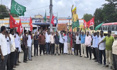 ಹೋರಾಟಗಾರರ ಬಂಧನ: ಸಂಯುಕ್ತ ಹೋರಾಟ ಸಮಿತಿ ಖಂಡನೆ, ಪ್ರತಿಭಟನೆ