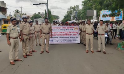ಮಾದಕವಸ್ತುಗಳ ಸೇವನೆ ಹಾಗೂ ಮಾರಾಟ ಶಿಕ್ಷಾರ್ಹ ಅಪರಾಧ:ಡಿ ವೈ ಎಸ್ ಪಿ