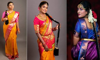 ಟ್ರೆಡಿಷನಲ್ ಕೂದಲ ವಿನ್ಯಾಸಕ್ಕೆ ಸಾಥ್ ನೀಡುತ್ತಿರುವ ಹೇರ್ ಜ್ಯುವೆಲರಿಗಳು