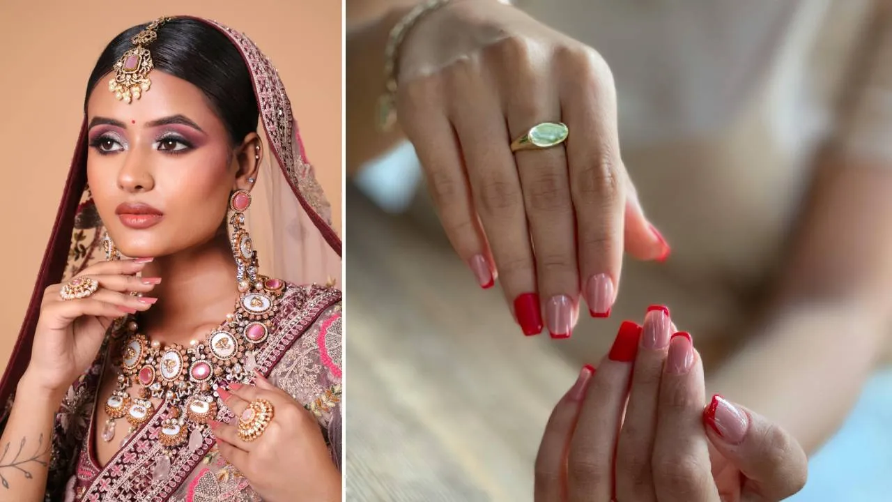 Wedding Nail Art Trend: ಶ್ರಾವಣದ ವೆಡ್ಡಿಂಗ್ ಸೀಸನ್‌ನಲ್ಲಿ ಹೆಚ್ಚಾಯ್ತು ನೇಲ್ ಆರ್ಟ್ ಕ್ರೇಝ್! - Image 4