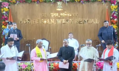 ಪಶ್ಚಿಮ ಬಂಗಾಳದಲ್ಲಿ 35 ಶಾಸಕರು ಸಚಿವರಾಗಿ ಪ್ರಮಾಣ ವಚನ ಸ್ವೀಕಾರ