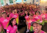ಸ್ತನ ಕ್ಯಾನ್ಸರ್ ಜಾಗೃತಿ: ವಾಕಥಾನ್‌ನಲ್ಲಿ 3,000ಕ್ಕೂ ಹೆಚ್ಚು ಜನರ ಭಾಗಿ
