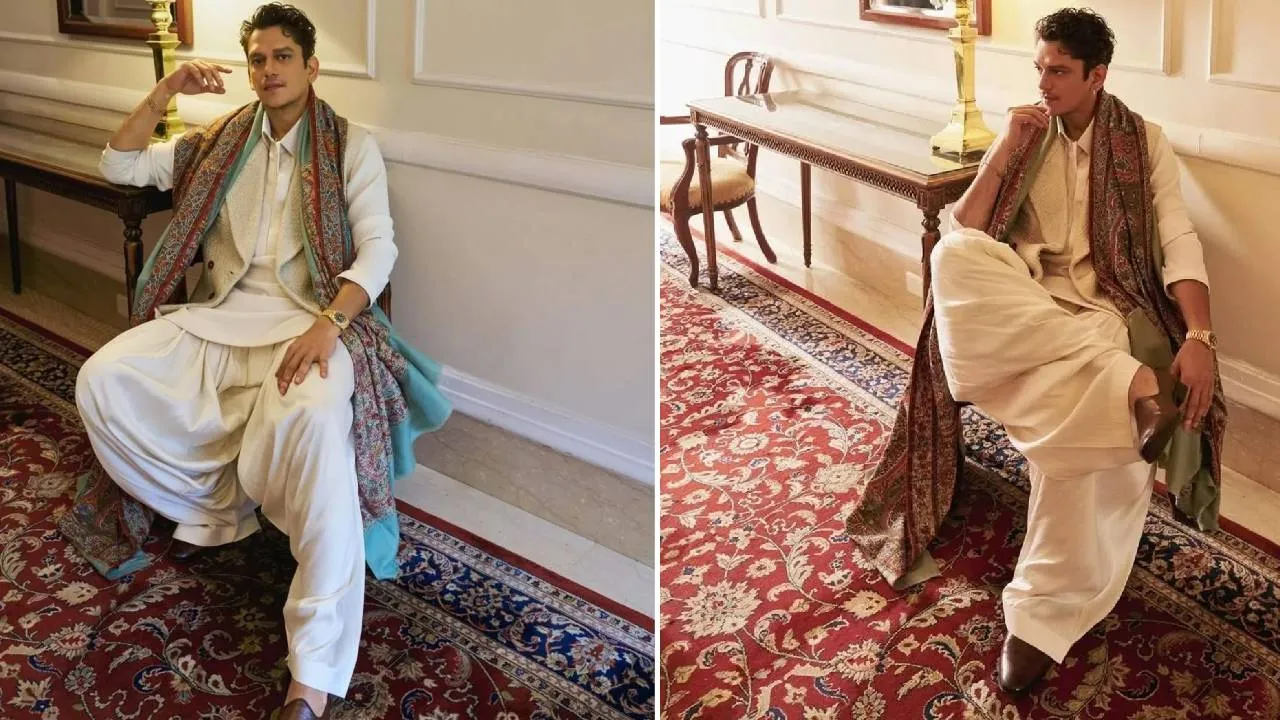 Star Fashion 2025: ವಿಂಟರ್‌ ಲುಕ್‌ಗಾಗಿ ಕಾಶ್ಮೀರಿ ಶಾಲನ್ನು ಹೊದ್ದುಕೊಂಡ ವಿಜಯ್‌ ವರ್ಮಾ - Image 5