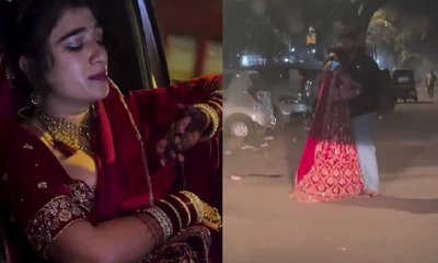 ಮದುವೆ ಮೊದಲು ಪ್ರಿಯಕರನನ್ನು ಭೇಟಿಯಾದ ವಧು: ನೆಟ್ಟಿಗರು ಹೇಳಿದ್ದೇನು?