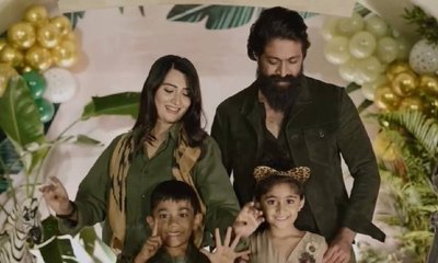 ಪ್ರಾಣಿಗಳ ಮಧ್ಯೆ ಹುಟ್ಟುಹಬ್ಬ ಆಚರಿಸಿಕೊಂಡ ಯಶ್‌ ಪುತ್ರ