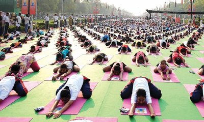 ಭೂಮಿಯನು ರಕ್ಷಿಸಲು ಯೋಗ !