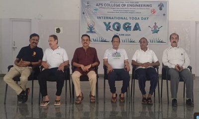 ಸಂತಸದಿಂದಿರುವುದು ಕೂಡ ಯೋಗ: ಯೋಗ ಗುರೂಜಿ ಕೆ. ಎ. ಶಂಕರ್