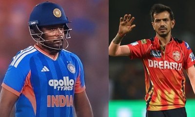 ಸತತ ವೈಫಲ್ಯ ಅನುಭವಿಸಿದ ಸಂಜು ಸ್ಯಾಮ್ಸನ್‌ಗೆ ಯುಜ್ವೇಂದ್ರ ಚಹಲ್‌ ಟೀಕೆ!