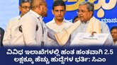 2.5 ಲಕ್ಷಕ್ಕೂ ಹೆಚ್ಚು ಖಾಲಿ ಹುದ್ದೆಗಳ ಭರ್ತಿಗೆ ಕ್ರಮ: ಸಿಎಂ ಭರವಸೆ