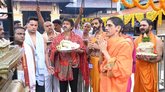 ಕೊಲ್ಲೂರು ಮೂಕಾಂಬಿಕೆ ದರ್ಶನ ಪಡೆದ ಸಿಎಂ ವಿಜಯ್