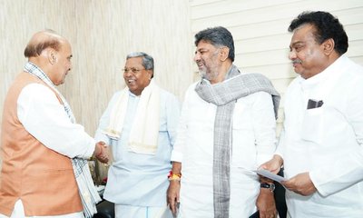 ರಾಜ್ಯದ ಮನವಿಗಳಿಗೆ ಕೇಂದ್ರ ರಕ್ಷಣಾ ಸಚಿವರಿಂದ ಸಕಾರಾತ್ಮಕ ಸ್ಪಂದನೆ: ಸಿಎಂ