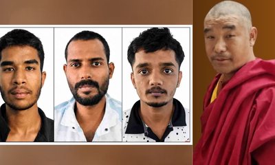 ಬೌದ್ಧ ಸನ್ಯಾಸಿ ಕೊಲೆ ಪ್ರಕರಣ; ಮೂವರು ಆರೋಪಿಗಳ ಬಂಧನ