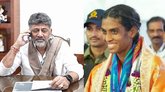 ಎಂ.ಆರ್. ಪೂವಮ್ಮಗೆ ಸಿಎಂ ಡಿ.ಕೆ.ಶಿವಕುಮಾರ್‌ ಅಭಿನಂದನೆ