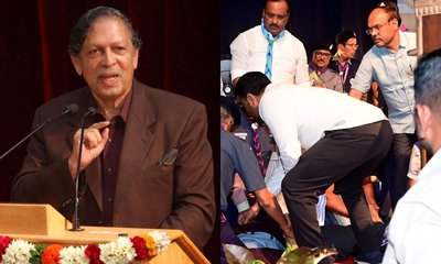 ಅಸ್ವಸ್ಥಗೊಂಡು ಕುಸಿದುಬಿದ್ದ ಎನ್. ಸಂತೋಷ್ ಹೆಗ್ಡೆ; ಆಸ್ಪತ್ರೆಗೆ ದಾಖಲು