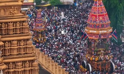 ನಂಜನಗೂಡು ರಥೋತ್ಸವದ ವೇಳೆ ನೂಕುನುಗ್ಗಲು; ಓರ್ವ ಭಕ್ತ ಸಾವು