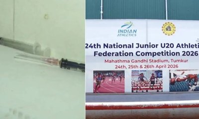 ಸಿರಿಂಜ್ ಪತ್ತೆ; ರಾಷ್ಟ್ರೀಯ ಕ್ರೀಡಾಕೂಟದಲ್ಲಿ ಡೋಪಿಂಗ್‌ ಶಂಕೆ