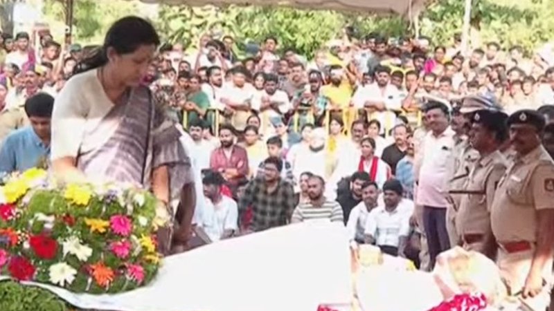 _S. Janaki's last rites