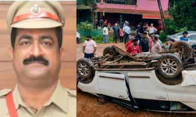 ಧರ್ಮಸ್ಥಳ ಪ್ರಕರಣದ ಎಸ್‌ಐಟಿ ಎಸ್‌ಪಿ ತೆರಳುತ್ತಿದ್ದ ಕಾರು ಪಲ್ಟಿ