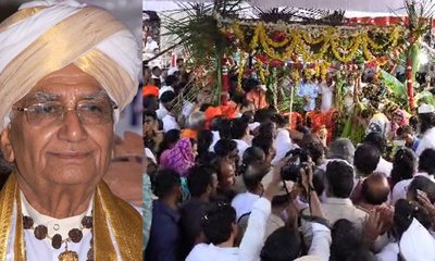 ವೀರಶೈವ ಸಂಪ್ರದಾಯದಂತೆ ನೆರವೇರಿದ ಡಾ. ಶರಣಬಸಪ್ಪ ಅಪ್ಪ ಅಂತ್ಯಕ್ರಿಯೆ